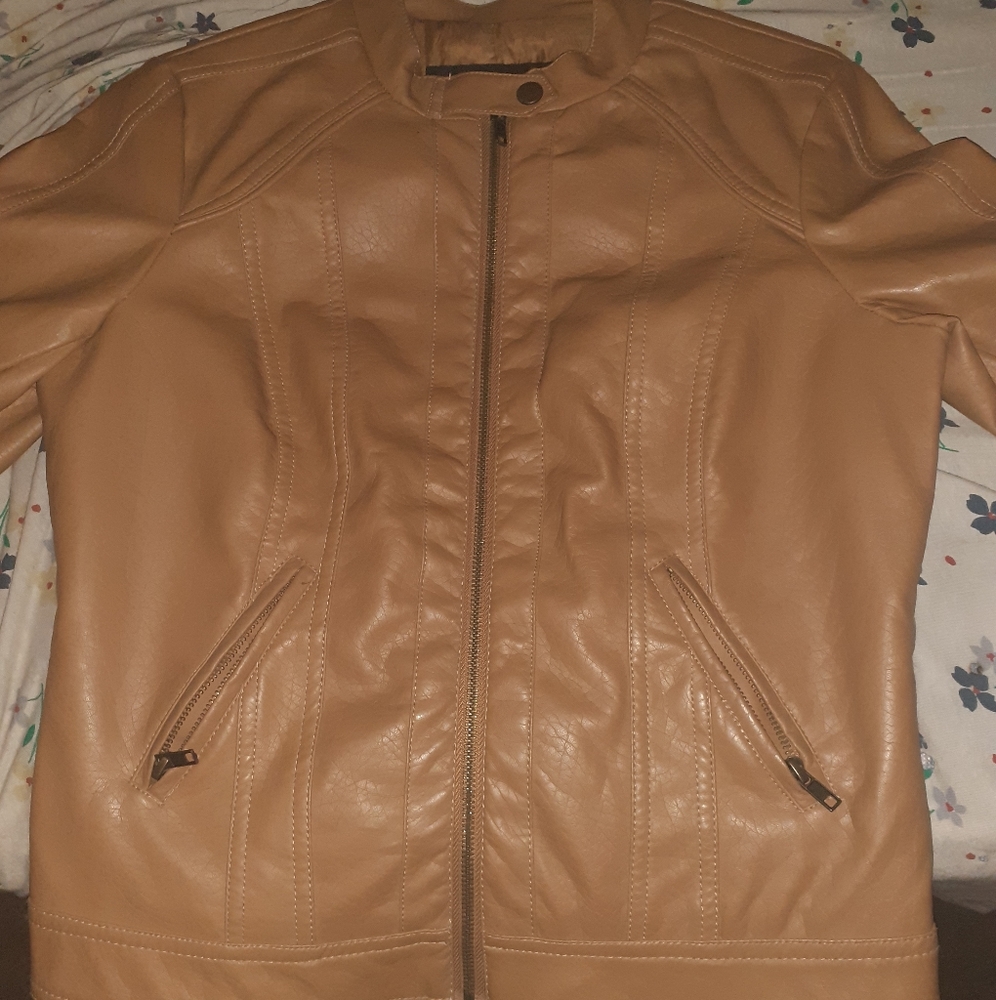 Leather jacket